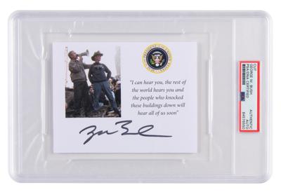 Lot #32 George W. Bush Signature