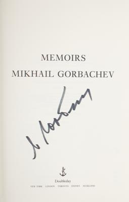 Lot #193 Mikhail Gorbachev Signed Book - Image 2