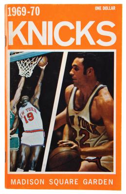 Lot #752 NY Knicks: 1969-70 Yearbook - Image 1