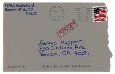 Lot #675 Jack Nicholson Autograph Letter Signed to Dennis Hopper - Image 2