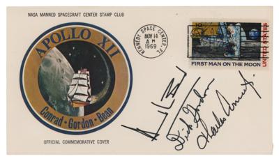 Lot #332 Apollo 12 Signed Insurance Cover