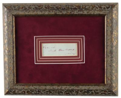 Lot #458 Nathaniel Hawthorne Signature - Image 2
