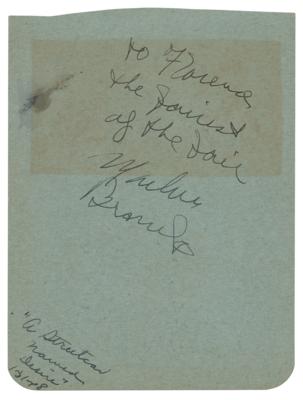 Lot #612 Marlon Brando Signature