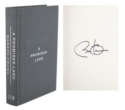Lot #78 Barack Obama Signed Book - Image 1