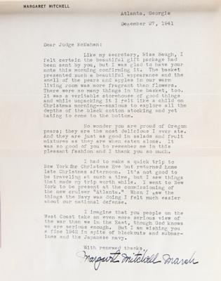 Lot #439 Margaret Mitchell Archive of (7) Typed Letters Signed - Image 10