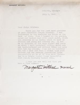 Lot #439 Margaret Mitchell Archive of (7) Typed Letters Signed - Image 11