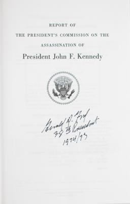 Lot #49 Gerald Ford Signed Book - Image 2