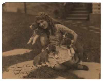 Lot #679 Mary Pickford Signed Photograph