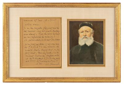 Lot #533 Charles Gounod Autograph Letter Signed - Image 1