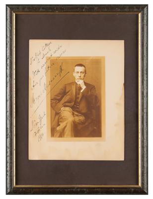 Lot #502 Sergei Rachmaninoff Signed Photograph - Image 2