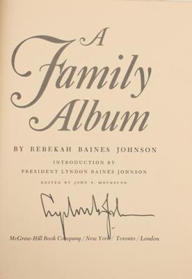 Lot #60 Lyndon B. Johnson Signed Book - Image 2