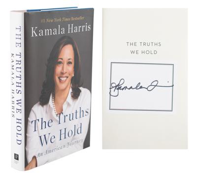 Lot #52 Kamala Harris Signed Book - Image 1