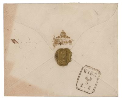 Lot #181 Elisabeth, Empress of Austria Hand-Addressed Envelope - Image 2