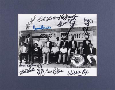 Lot #734 Boxing Hall of Fame Multi-Signed Photograph - Image 2