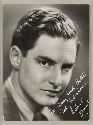 Lot #629 Robert Donat (2) Signed Photographs - Image 1