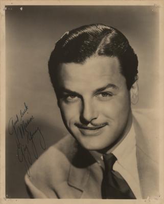 Lot #715 Gig Young Signed Photograph - Image 1