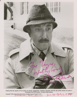 Lot #691 Peter Sellers Signed Photograph