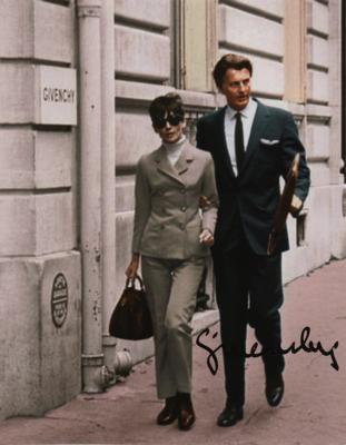 Lot #416 Hubert de Givenchy Signed Photograph