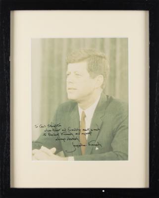 Lot #14 Jacqueline Kennedy Signed Photograph - Image 3