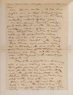 Lot #442 Henry David Thoreau Handwritten Manuscript - Image 2