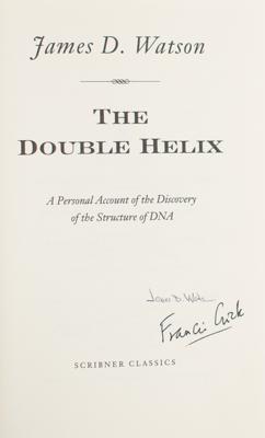 Lot #104 DNA: Watson and Crick Signed Book - Image 2