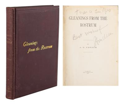 Lot #588 Harry Houdini Signed Book - Image 1