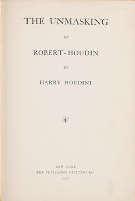 Lot #587 Harry Houdini Signed Book - Image 4