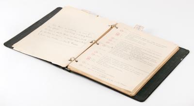 Lot #136 Howard Carter's Hand-Annotated Lecture Notes - Image 1