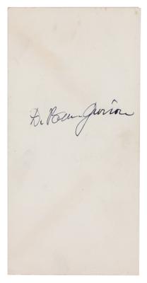 Lot #159 David Ben-Gurion Signature - Image 1