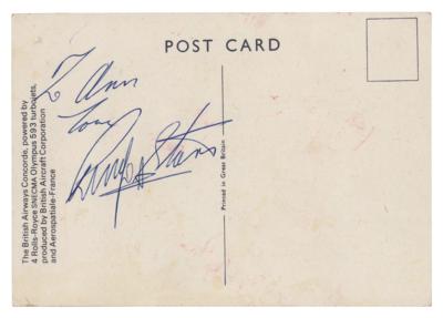 Lot #565 Beatles: Ringo Starr Signed Postcard