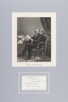 Lot #276 Edwin M. Stanton Signature - Image 1