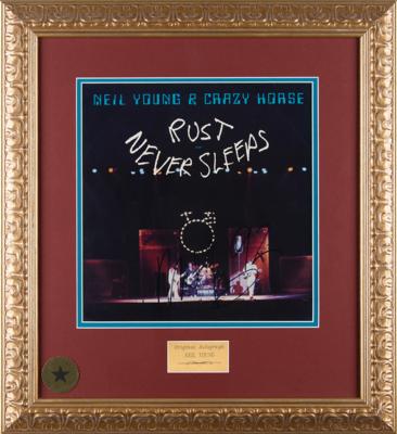 Lot #581 Neil Young Signed Album