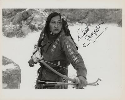 Lot #690 Will Sampson Signed Photograph