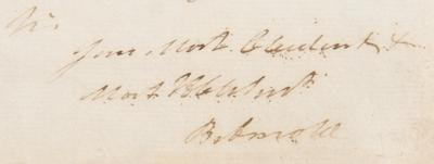 Lot #295 Benedict Arnold Autograph Letter Signed - Image 2