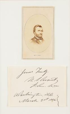 Lot #8 U. S. Grant Signature - Image 1