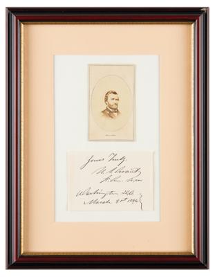 Lot #8 U. S. Grant Signature - Image 2