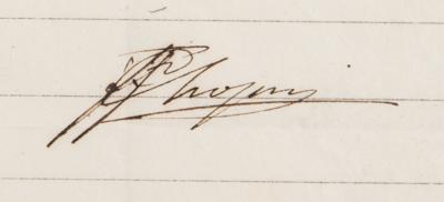 Lot #495 Frederic Chopin Document Signed - Image 2