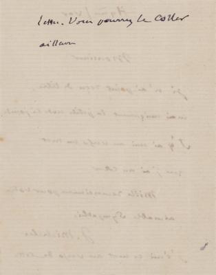 Lot #468 Jules Michelet Autograph Letter Signed - Image 2