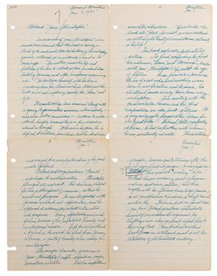 Lot #491 Leonard Bernstein Autograph Manuscript Signed - Image 1