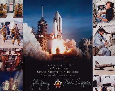 Lot #381 STS-1 Signed Photograph