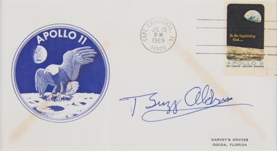 Lot #338 Buzz Aldrin Signed Apollo 11 Cover - Image 2