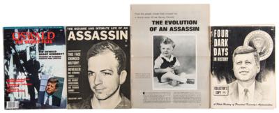 Lot #249 Lee Harvey Oswald (4) Magazines and Articles - Image 1