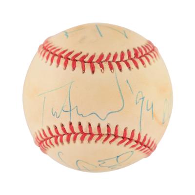 Lot #8294 Boston: Sib Hashian's RTZ Signed Baseball - Image 1