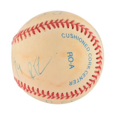 Lot #8294 Boston: Sib Hashian's RTZ Signed Baseball - Image 2
