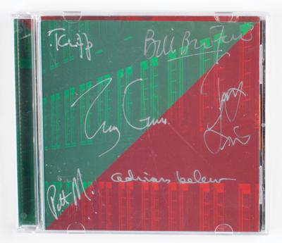 Lot #8329 King Crimson Signed CD