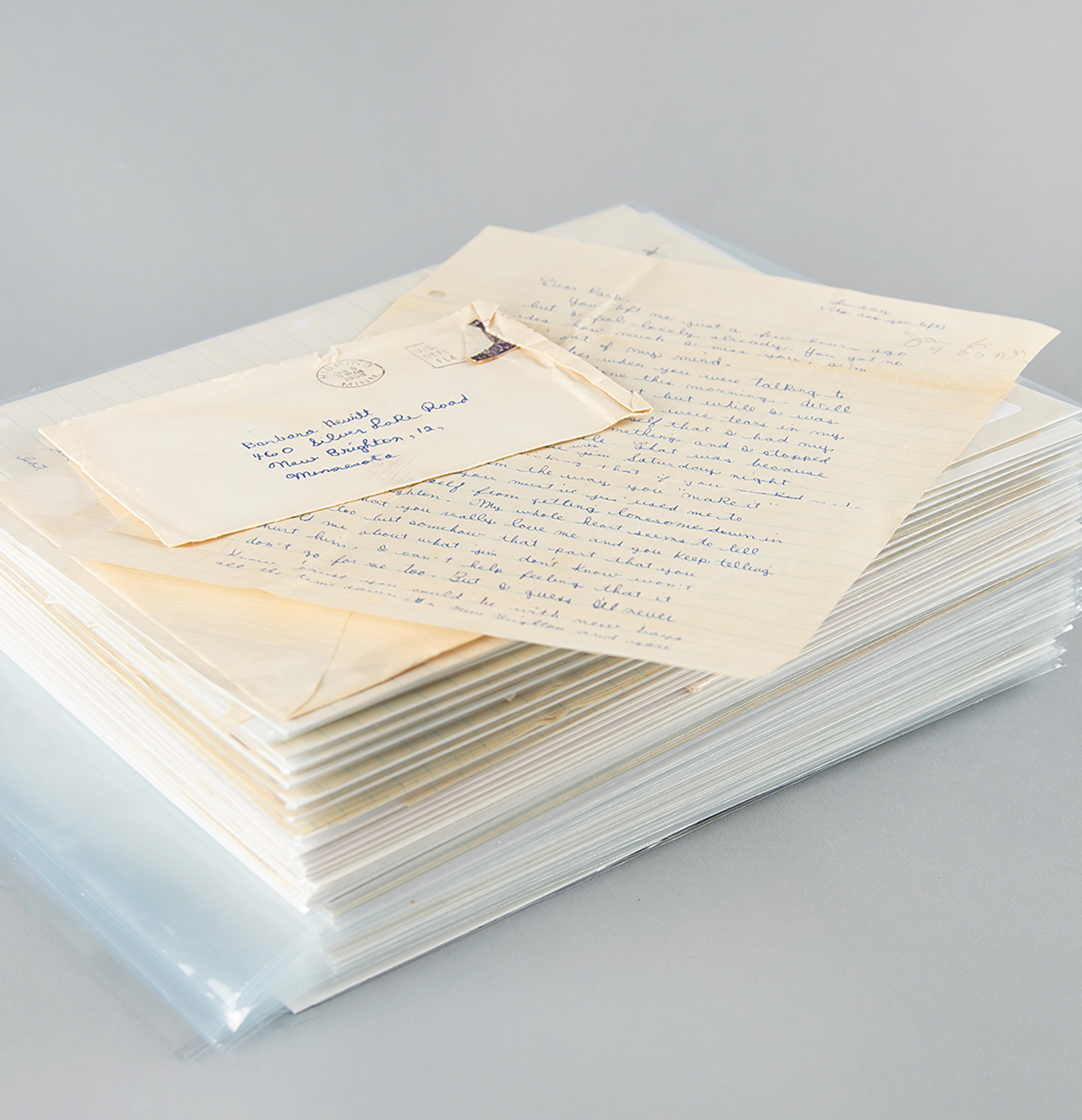 Lot #8007 Bob Dylan Archive of (42) Love Letters