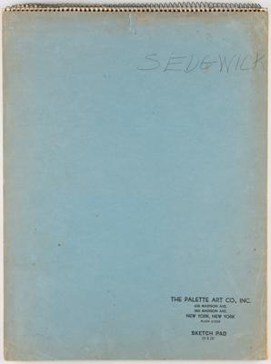 Lot #8038 Edie Sedgwick's Original Sketch Pad (1970) - Image 14