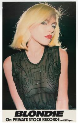 Lot #8286 Blondie 1976 Early Promotional Poster