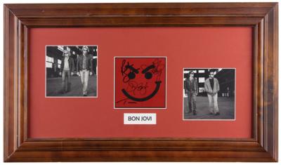 Lot #8384 Bon Jovi Signed CD Booklet - Image 1