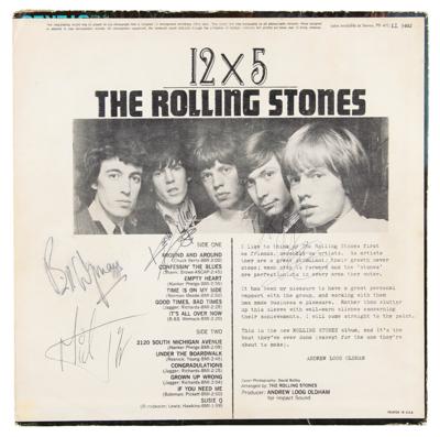 Lot #8127 Rolling Stones Signed Album